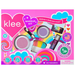 Klee Naturals kit front packaging showing safe kid-friendly makeup