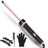 KMUCHCI front view of compact curling wand for precise styling