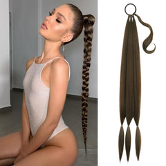 Kmzbasg front view of packaged braid showing neat presentation and easy use