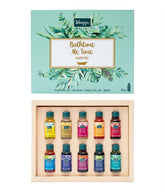 Kneipp front packaging showing the 10-piece bath oil set and formula variety for gifting