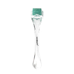 Koi Beauty derma roller front view showing handle and roller head for easy control