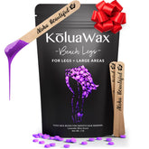 KoluaWax front packaging showing kit and lavender benefit