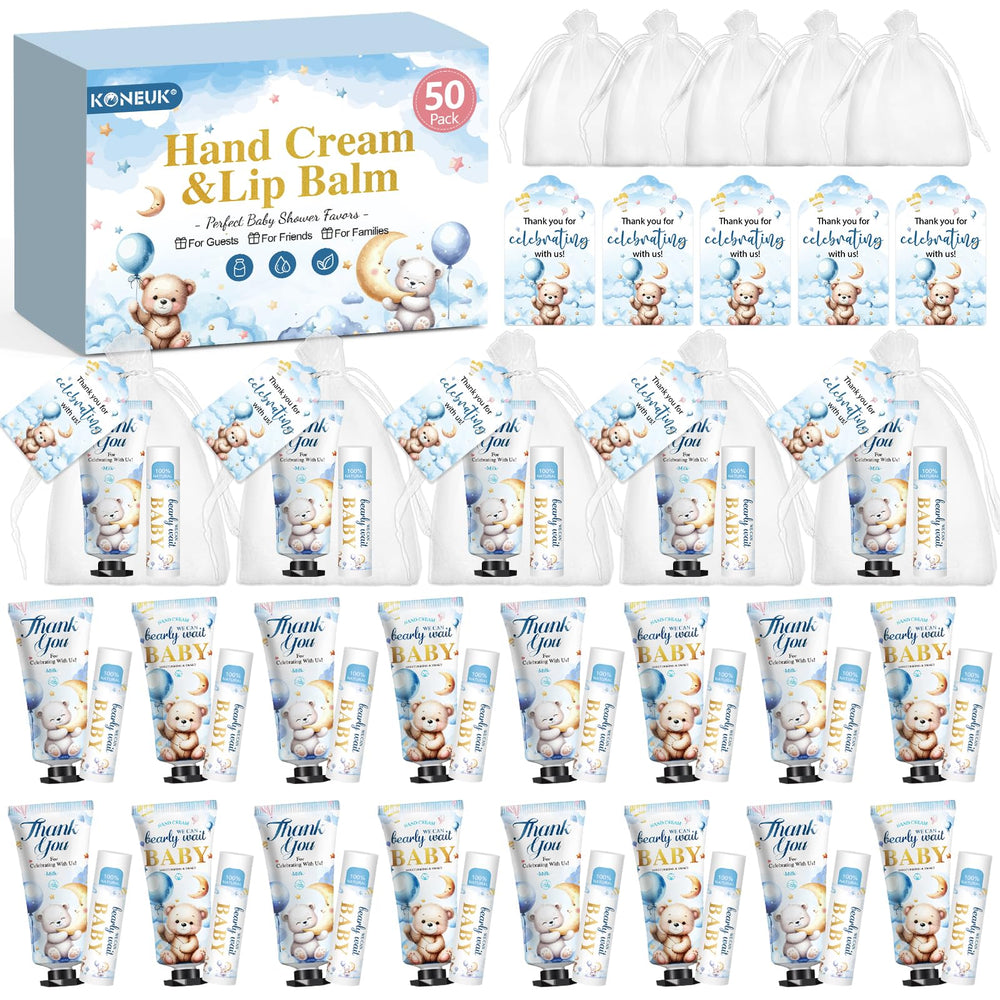 KONEUK front packaging display showing full 50-pack set and gift presentation