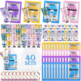 KONEUK front packaging showing full 120-piece favor kit and contents