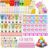 KONEUK front packaging showing full 120-piece spa party set, easy party setup