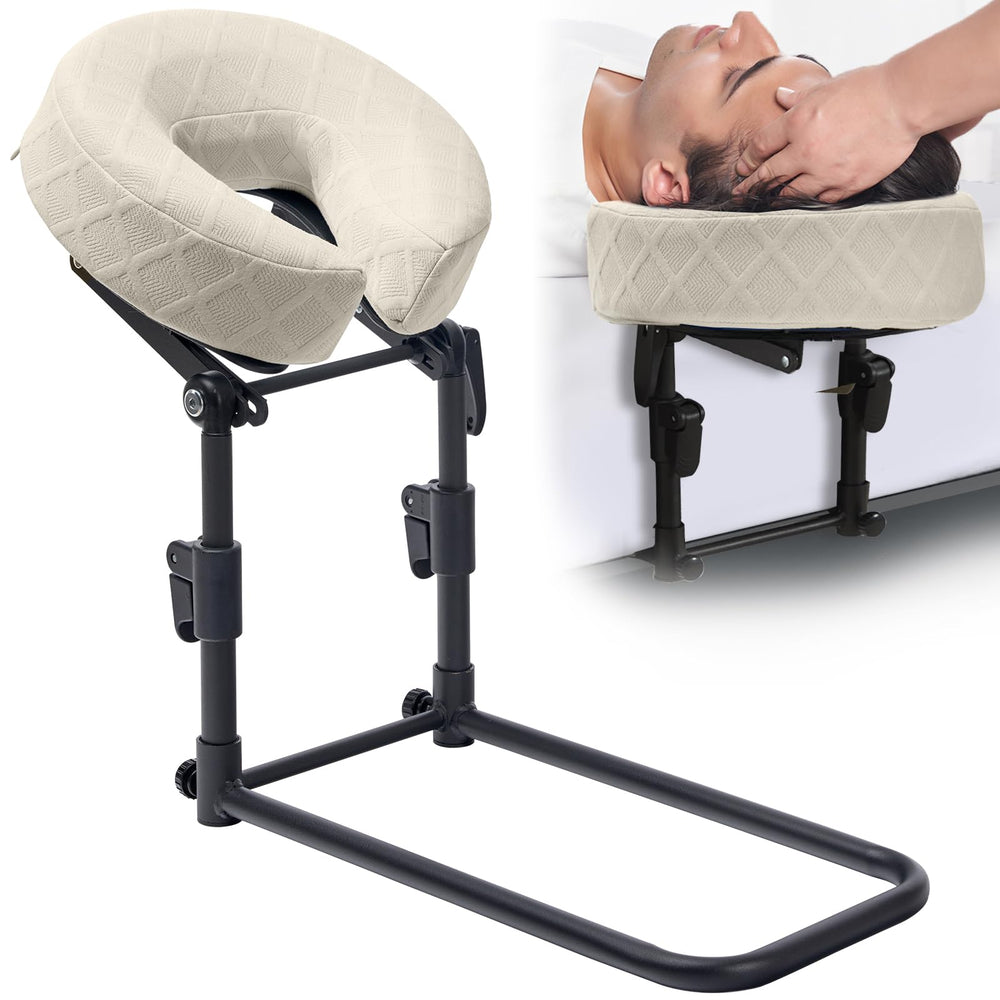 KONOVOLY front view of assembled headrest showing clean profile and stability