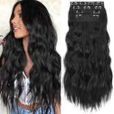 KooKaStyle front packaging showing black clip-in set and weight benefit