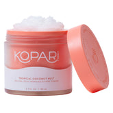 Kopari front jar showing clean packaging and clear product identity benefits hydration