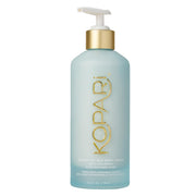 Kopari front packaging showing cream bottle and brand benefit