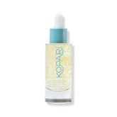 Kopari front packaging showing brightening serum bottle and brand promise