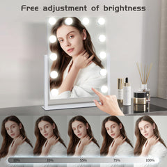 Kotdning detachable 10× magnifier detail for precise makeup application