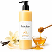 KPVXON front packaging of Bees Body Serum showing bottle and label, highlighting ease-of-use