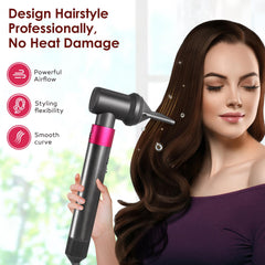 Kuflant concentrator nozzle profile highlighting focused airflow control