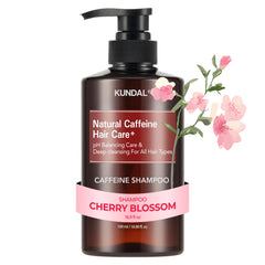 KUNDAL front bottle shot showing cherry blossom packaging and premium finish