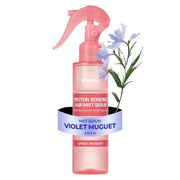 KUNDAL front packaging showing violet muguet bottle and benefits