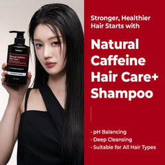 KUNDAL shampoo texture pouring for rich lather and gentle cleansing