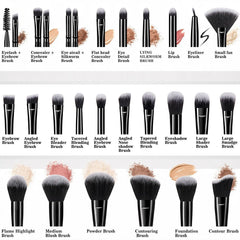 KUORYZAL open travel case displaying brush arrangement and storage benefit