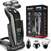 kurener razor front view showing controls and ergonomic grip for comfortable handling