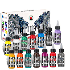 KVM front packaging showing 14 bottles and organized palette benefit