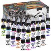 KVM front packaging showing 28 bottles and compact kit for fast selection
