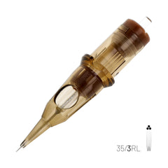 Kwadron close-up of razor-sharp needle tips highlighting consistent line control