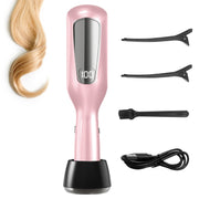 KYFIU front view of pink trimmer showing ergonomic design and portability benefit