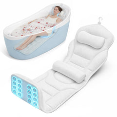 Kyxetuo front view showing full-length coverage and spa comfort