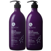 L LUSETA front packaging duo showing large 33.8oz pumps and product benefit