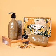 L LUSETA shampoo foam texture demonstrating effective yet gentle cleanse