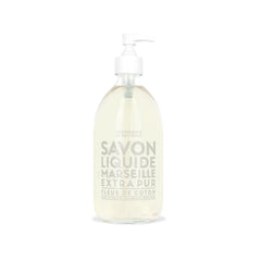 La Compagnie de Provence front bottle showing elegant glass and subtle cotton scent benefit