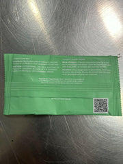 La Fresh wipe removing waterproof mascara demonstrating effective makeup removal