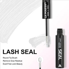 La Maesii black glue texture detail highlighting smooth consistent formula