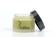 La Parea Wellness stick close-up of balm tip illustrating smooth glide and easy application