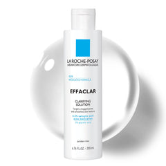 La Roche-Posay front bottle view showing label and clear formula benefit clarity