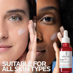 La Roche-Posay ingredient focus on niacinamide showing tone-evening benefit
