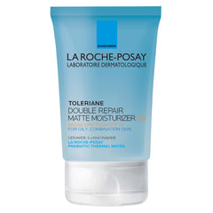 La Roche-Posay front packaging showing bottle and SPF 30 benefit