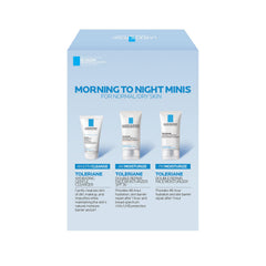 La Roche-Posay close-up of tube textures showing gentle, hydrating formula benefits