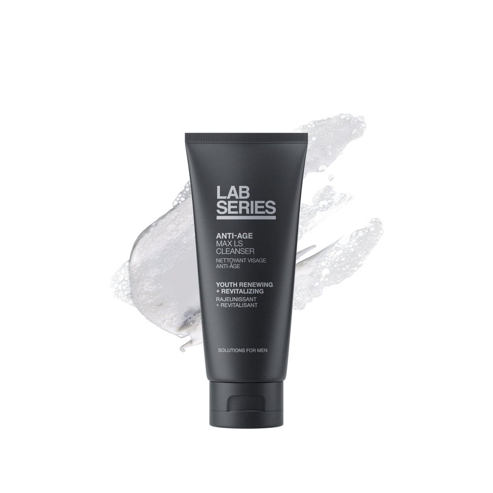 Lab Series front packaging showing bottle and branding for confident cleanse