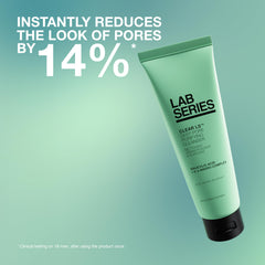 Lab Series gel texture close-up highlighting smooth consistency and exfoliating action