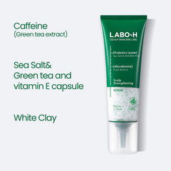 LABO-H product being dispensed into palm demonstrating easy application