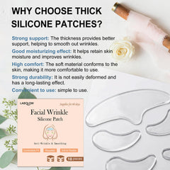 LABOLOW forehead patch shown on sleeping model for overnight use