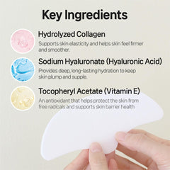 Wooshin Labottach patch next to hand showing real size and easy application