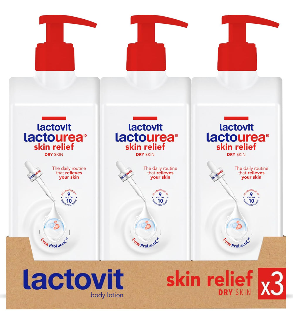 Lactovit front packaging showing 3x400ml value pack and product branding