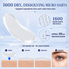 LadPemo patch placed at outer eye to soften fine-line texture and smooth skin