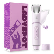 LADYSPOT SpinDuo front view showing compact ergonomic design and easy grip