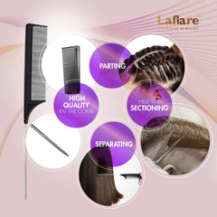 Laflare close-up of a peg highlights durable PP material and spacing benefit