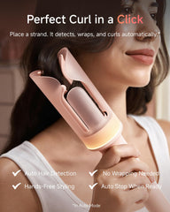 Laifen AUTOCURL handle and buttons clearly visible for mode and temperature control