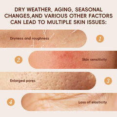 LAIKOU milky toner pouring texture showing hydration and prepping skin benefit
