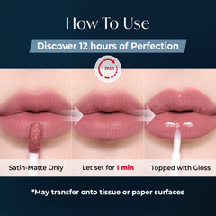 Laka clear gloss tip detail highlights smooth shine without stickiness