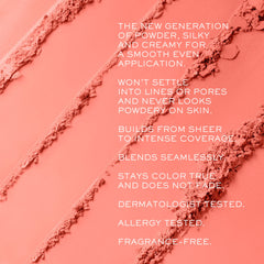 Lancôme blush subtil applied on hand showing blendability benefit for easy testing